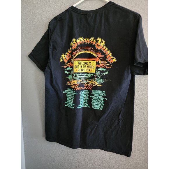 Zac Brown Band "Out In The Middle" Tour 2022 T-Shirt Large - Picture 5 of 10